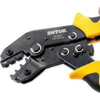 Пресс-клещи SHTOK ПК-19+, матрица, профиль овал, 0.25 - 2.5 мм 03201