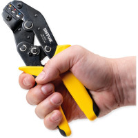 Пресс-клещи SHTOK ПК-19+, матрица, профиль овал, 0.25 - 2.5 мм 03201