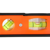 Пластмассовый уровень 225 мм SPARTA 3 глазка Торпедо II 346055