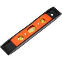 Пластмассовый уровень 225 мм SPARTA 3 глазка Торпедо II 346055