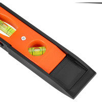 Пластмассовый уровень 225 мм SPARTA 3 глазка Торпедо II 346055