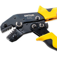 Пресс-клещи SHTOK ПК-19+, матрица, профиль трапеция, 0.25 - 6.0 мм 03202