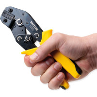 Пресс-клещи SHTOK ПК-19+, матрица, профиль трапеция, 0.25 - 6.0 мм 03202