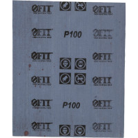 Бумага шлифовальная (10 шт; 230х280 мм; Р100) для шлифмашин FIT IT 38010