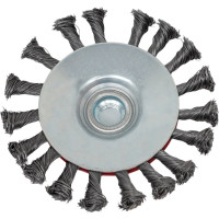 Щетка вогнутая витая 1211514135 (115 мм; M14) АТАКА 22219