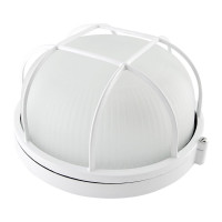 Светильник белый/круг с решеткой TDM ELECTRIC НПБ1302 SQ0303-0032