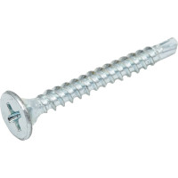 Потайной саморез КРЕП-КОМП сверло цинк 3,5х32 1000шт спц32ф