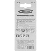 Полотна для электролобзика по дереву (2 шт.) GROSS 78276