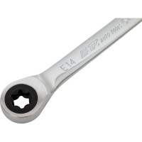 Накидной трещоточный ключ торкс E14xE18 JTC-5427