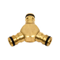 Тройник латунный Кратон 5 01 04 053