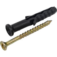 Дюбель-гвоздь VIPКрепеж потайной бортик 6х40 89 шт 30810 VIP