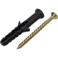 Дюбель-гвоздь VIPКрепеж потайной бортик 6х40 89 шт 30810 VIP