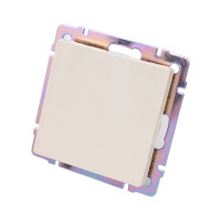 Проходной выключатель Smartbuy 1-клавишный 10А бежевый Нептун SBE-05i-10-SW12-0