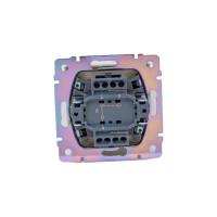 Проходной выключатель Smartbuy 1-клавишный 10А бежевый Нептун SBE-05i-10-SW12-0