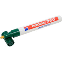 Лаковый маркер EDDING E-750/4 зеленый 2-4 мм, металлический корпус 537612