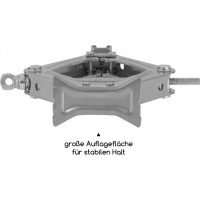 Механический домкрат Alca "РОМБ" 0,8 т. (h 100-320 мм.) 436080