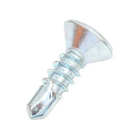 Саморез ZAMETAL 5,5х19 со сверлом и потайной головкой, DIN 7504Р, оц., 500 шт ZA082419