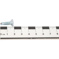 Саморез ZAMETAL 5,5х19 со сверлом и потайной головкой, DIN 7504Р, оц., 500 шт ZA082419