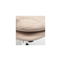 Кресло TetChair SOFTY LUX флок бежевый 7 13593