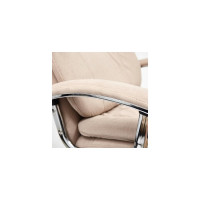 Кресло TetChair SOFTY LUX флок бежевый 7 13593