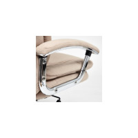 Кресло TetChair SOFTY LUX флок бежевый 7 13593