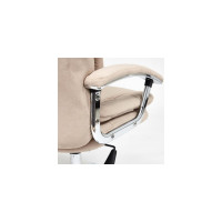 Кресло TetChair SOFTY LUX флок бежевый 7 13593