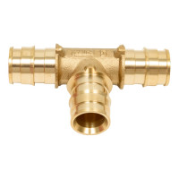 Тройник латунный SANEXT 20х20х20мм равнопроходный Lite 46205