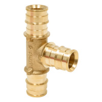 Тройник латунный SANEXT 20х20х20мм равнопроходный Lite 46205