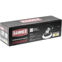 Шлифовальная угловая машина Hammer Flex 1200 Вт, 600-3500 об/мин, тарелка 180 мм USM1200P