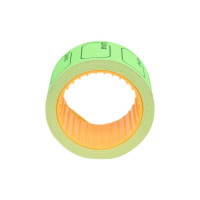 Малый ценник 5 шт в упаковке Office Space 30х20 мм, зеленый, 200 шт./рулон Spt 4174