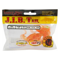 Съедобные искусственные твистеры LUCKY JOHN LJ Pro Series J.I.B TAIL 1.5in, цвет T26, 15шт. 140121-T26
