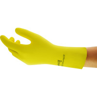 Влагостойкие химостойкие перчатки Ansell AlphaTec 87-190-7