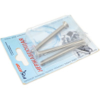 Винт FIXATOP потай. голов., крест. шлиц М6х60 H нерж. сталь A2, DIN 965, блистер, 3 шт 00000090002