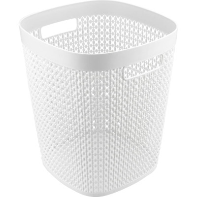 Корзина для бумаг IDEA ПИРУЛА 10 л белый М 2500
