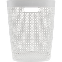 Корзина для бумаг IDEA ПИРУЛА 10 л белый М 2500