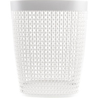 Корзина для бумаг IDEA ПИРУЛА 10 л белый М 2500