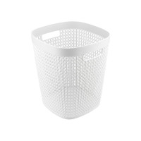 Корзина для бумаг IDEA ПИРУЛА 10 л белый М 2500