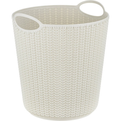 Корзина для бумаг IDEA ВЯЗАНИЕ 10 л ротанг М 2499