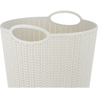 Корзина для бумаг IDEA ВЯЗАНИЕ 10 л ротанг М 2499