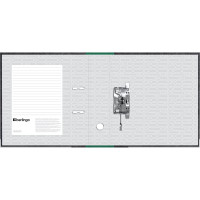 Папка-регистратор BERLINGO Standard 70 мм, мрамор, с карманом на корешке, нижний металлический кант ATm_70504