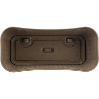 Балконный ящик IDEA РОТАНГ 400 Бежевый ротанг М 3225