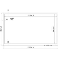 Монитор для видеонаблюдения Amatek APV-M32AF - 32" TFT-LED 7000467