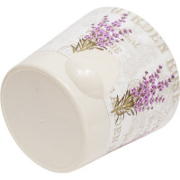 Кашпо с прикорневым поливом IDEA НИКА ДЕКО 120 мм, 0.8 л лаванда М 3076