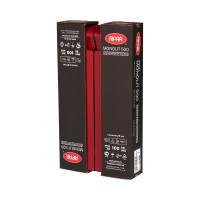 Биметаллический радиатор RIFAR MONOLIT 500 Бордо 04 секц. бок. R-MN-500-04-BO