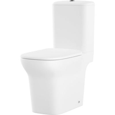 Напольный безободковый унитаз Lavinia Boho Bristol Rimless 3305001R