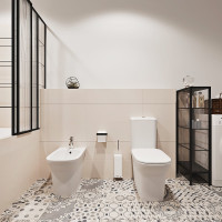 Напольный безободковый унитаз Lavinia Boho Bristol Rimless 3305001R