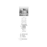 Свеча зажигания GARDEN 3050 1 шт BRISK PR17