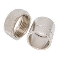 Переходник с накидной гайкой SANEXT 20х2.8-G 3/4" Евроконус, c гильзой в комплекте 4939