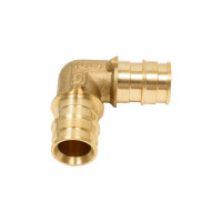 Угольник латунный SANEXT 90 С, 20мм Lite 45205