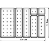 Лотки IDEA Набор №3 белый М 1619